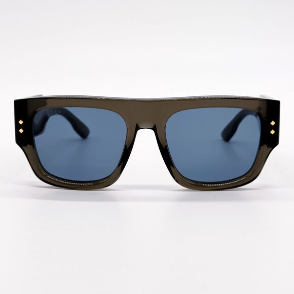 NEW AUTHENTIC GG1262S 003 GUCCI UNISEX SHIELD SUNGLASSES - Picture 4 of 14